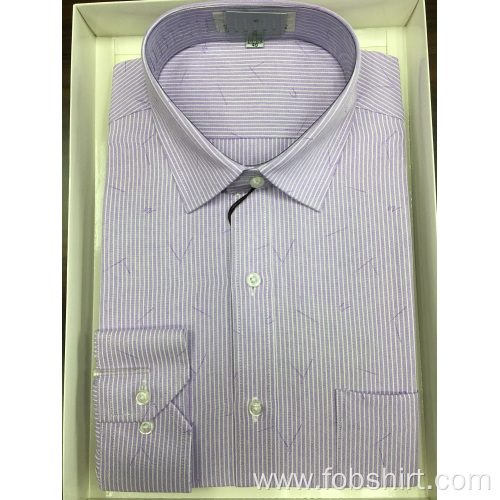 Yarn Dyed Business Shirt Custom Yarn dyed business shirt Supplier